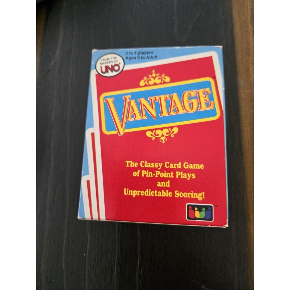 VTG NOS 1985 VANTAGE The Classy Card Game From Makers of UNO, 2-4 Players Age 9+